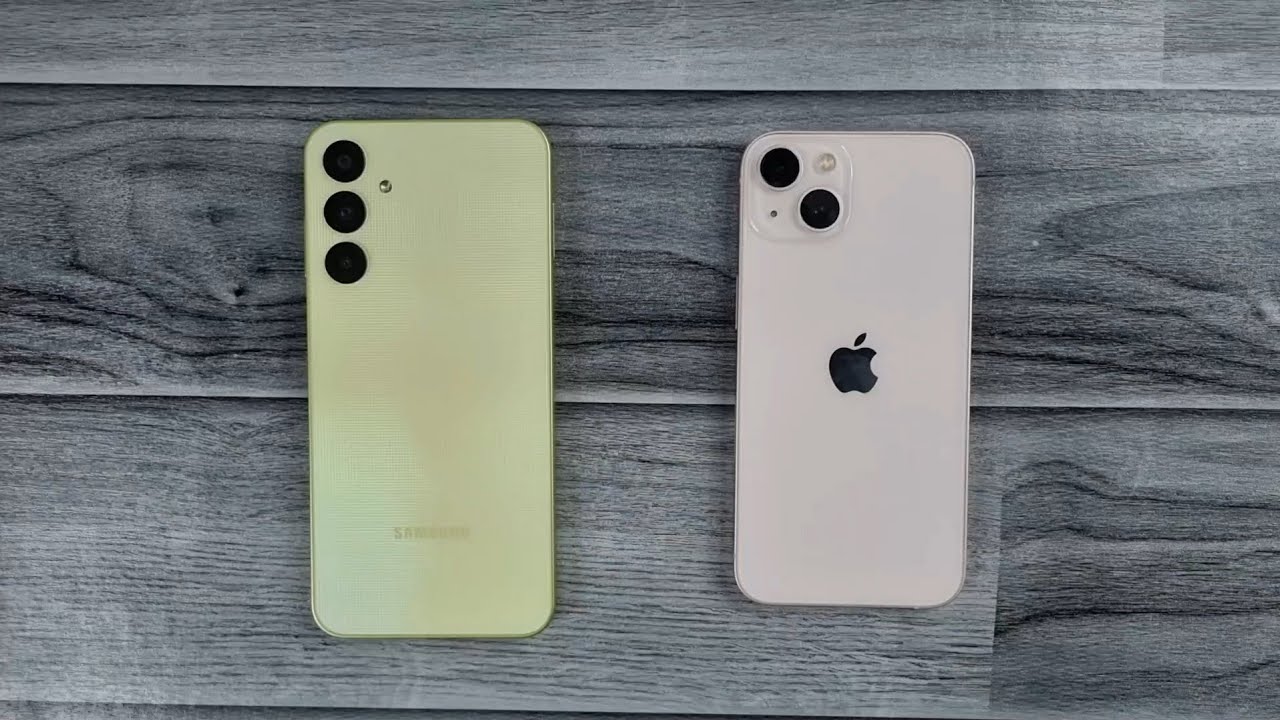 iPhone 13 vs SAMSUNG A25 5G