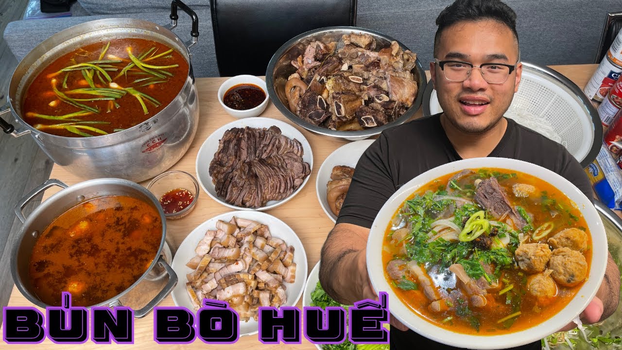 Công Thức Bún Bò Huế Ngon Nhất Số 1