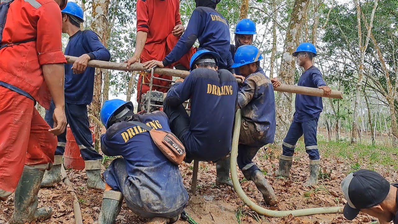 PENGEBORAN CARA INI SEKERAS APAPUN TANAH LANGSUNG AMBLAS