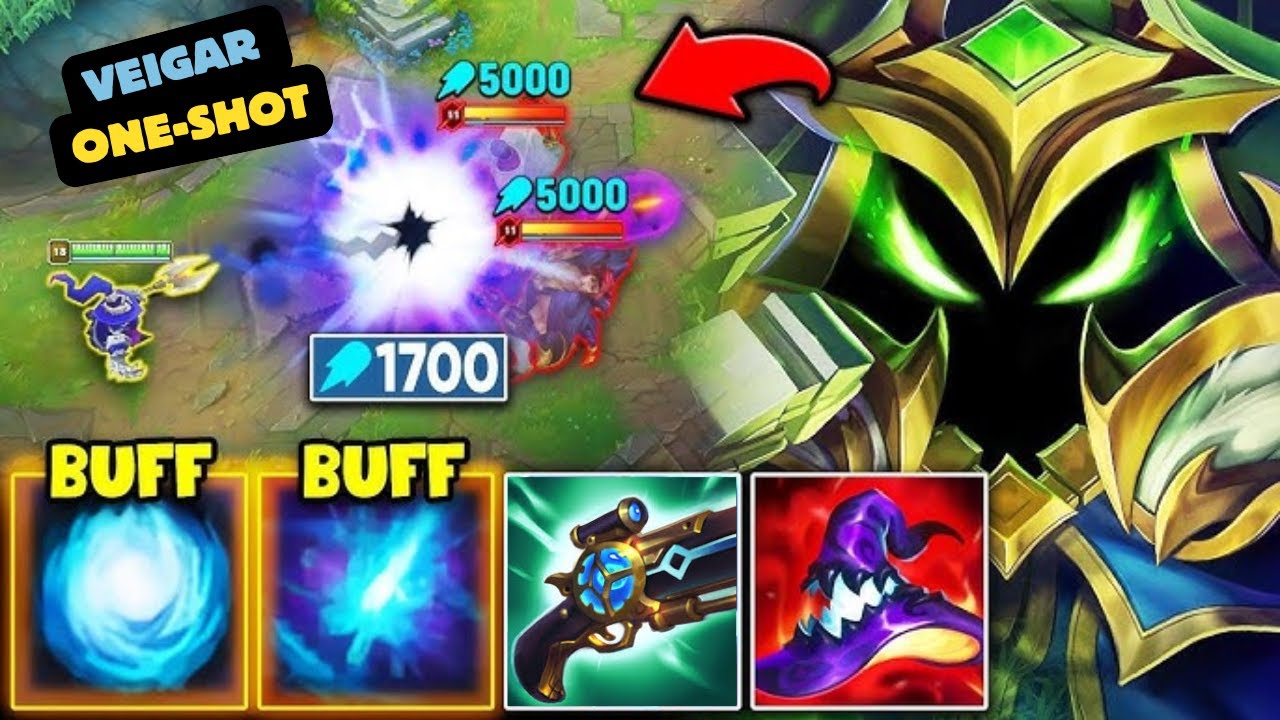 Can Full AP Veigar Defeat a Smurf Gnar Mid?!