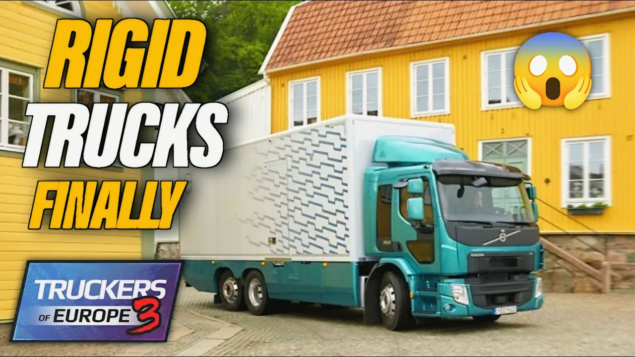 RIGID TRUCKS ARE COMING TO TOE3!!! Truckers Of Europe 3 Players announces the New Era