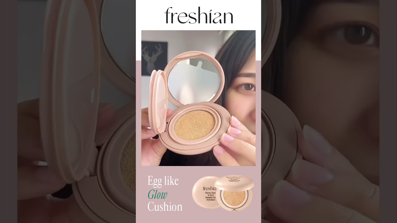 Achieve that dewy, radiant look with Freshion Egg Like Glow Cushion! 