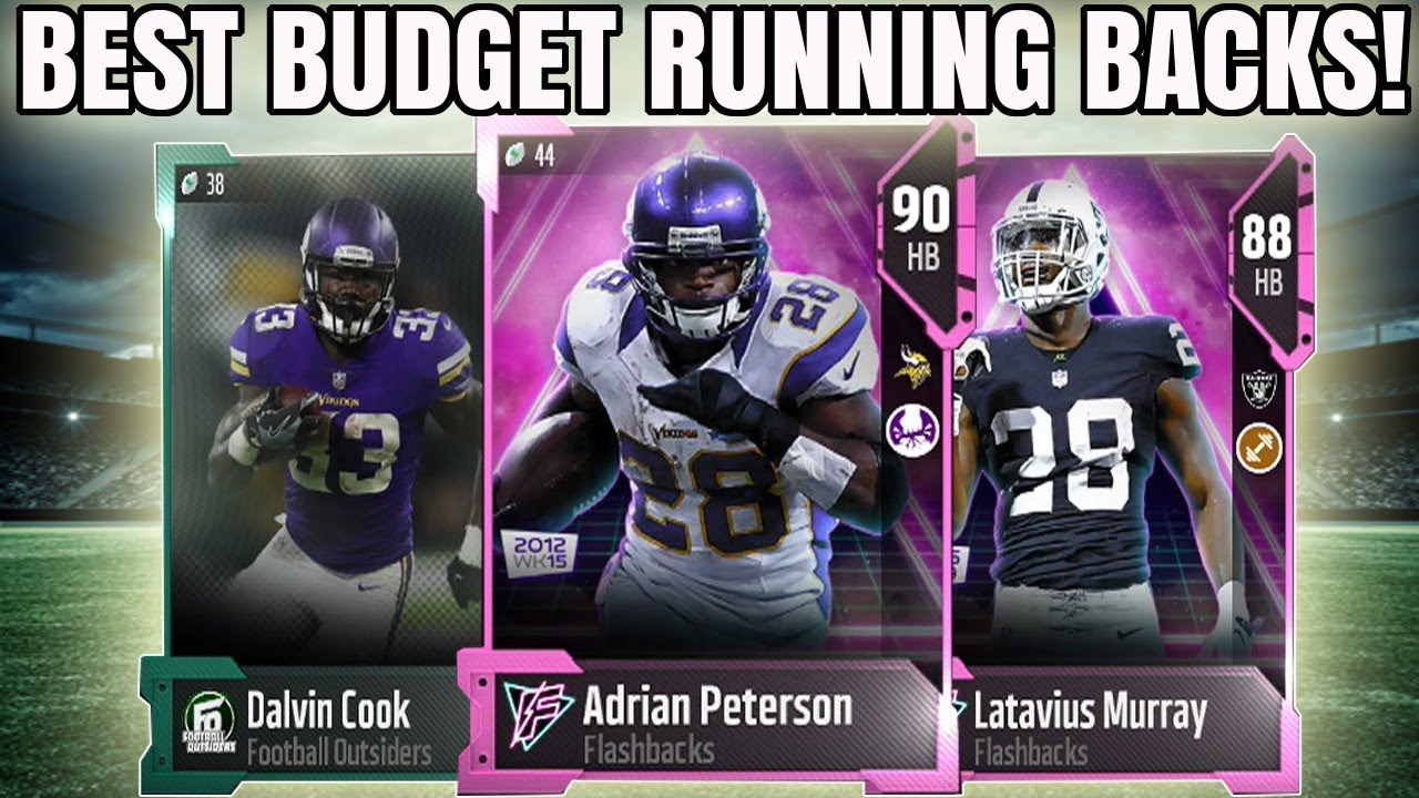 BEST BUDGET RBS IN MADDEN 18! BEST RUNNING BACKS UNDER 50K! | MADDEN 18 ULTIMATE TEAM