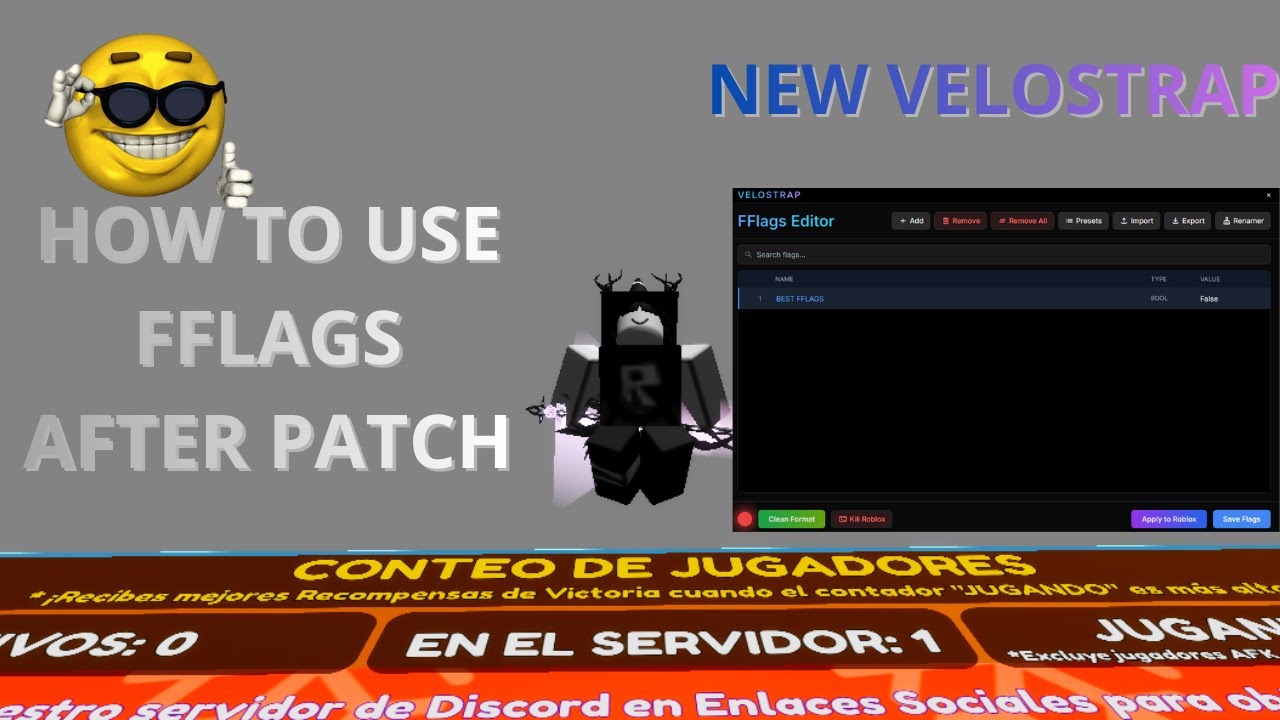 ✅ How to use fflags after the patch ✅ | New velostrap 😱