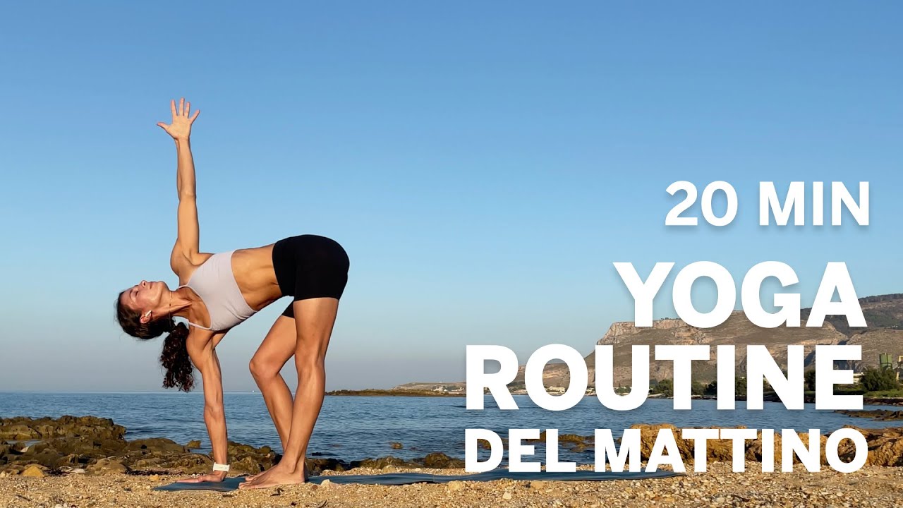 Yoga routine del mattino | 20 min - Lezione per tutto il corpo - Liv. base e intermedio