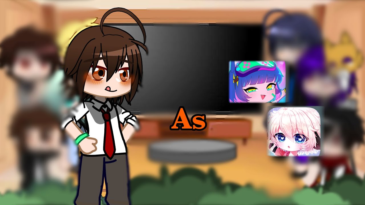 a terrified teacher at ghoul school react to Seimei(haruaki) as random gacha TikTok  |1/3|