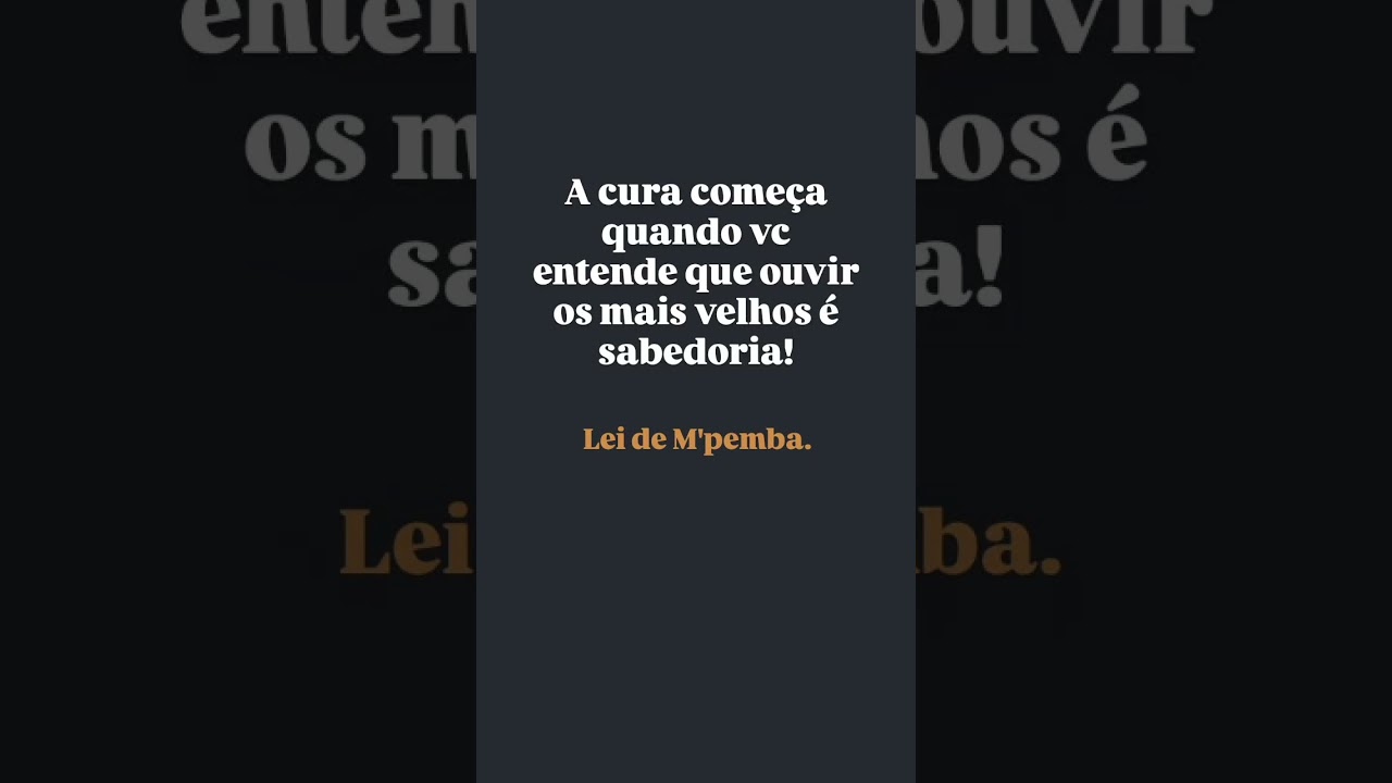 A cura começa ouvindo!