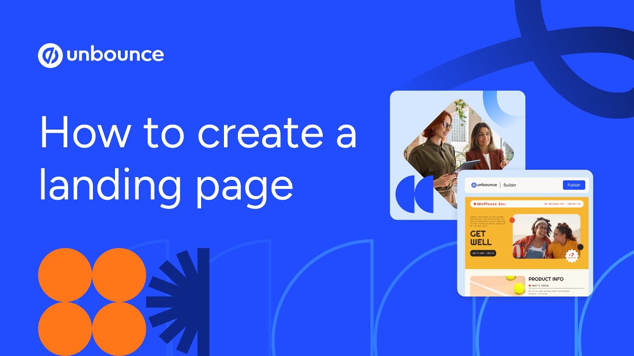 How to create a landing page in Unbounce - Landing page tutorial