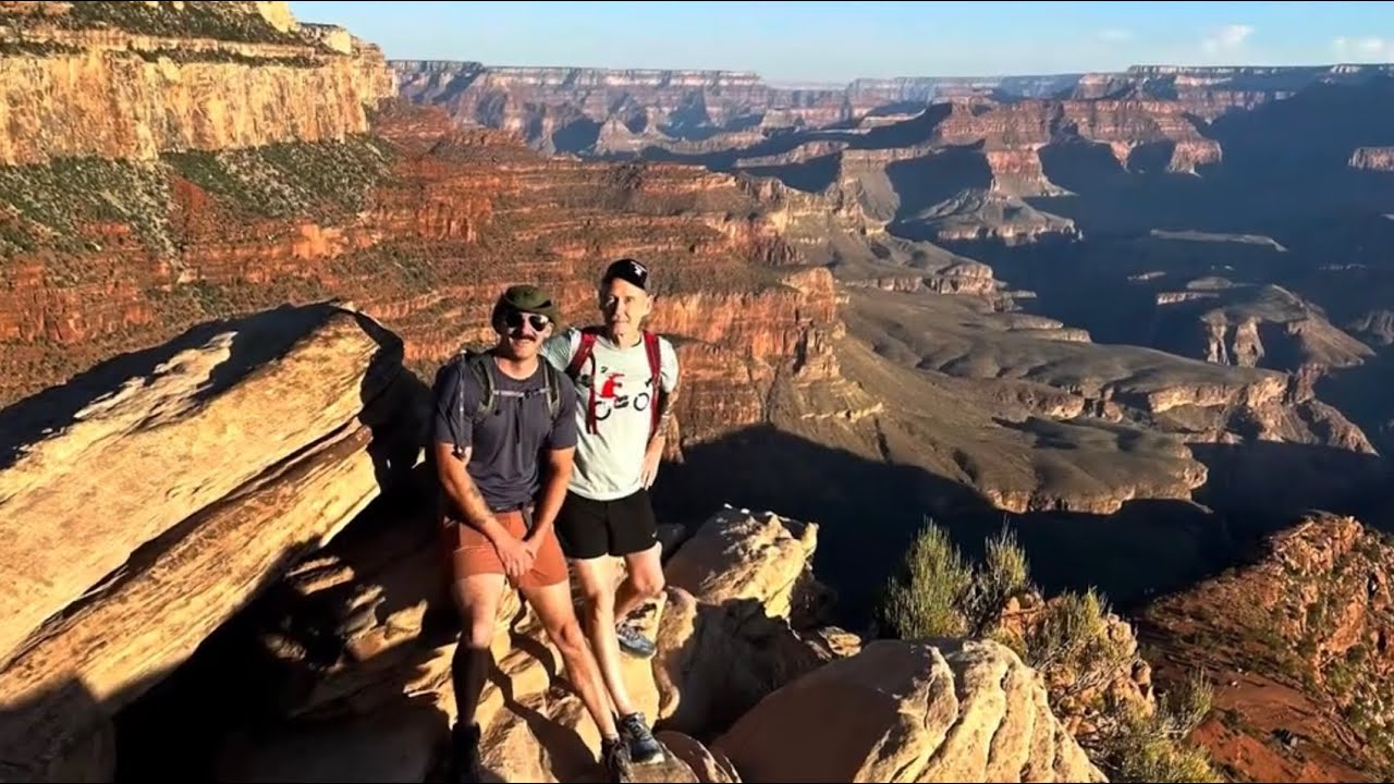 Grand Canyon Rim to Rim Hike and a cabin at Phantom Ranch #grandcanyon #phantomranch