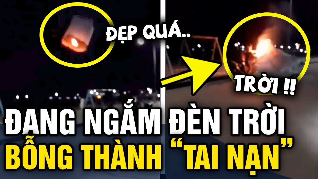 Đang đứng 'NGẮM ĐÈN TRỜI', nhóm thanh niên vô tình quay được 'CẢNH TƯỢNG' bất ngờ | Tin 3 Phút