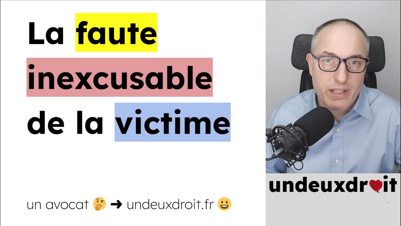 La faute inexcusable de la victime (accident du travail et maladie professionnelle)