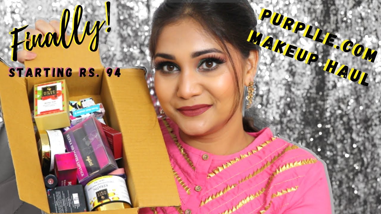 Affordable Makeup Haul | Finally! a Huge Purplle Makeup & Skincare Haul | Nidhi Katiyar