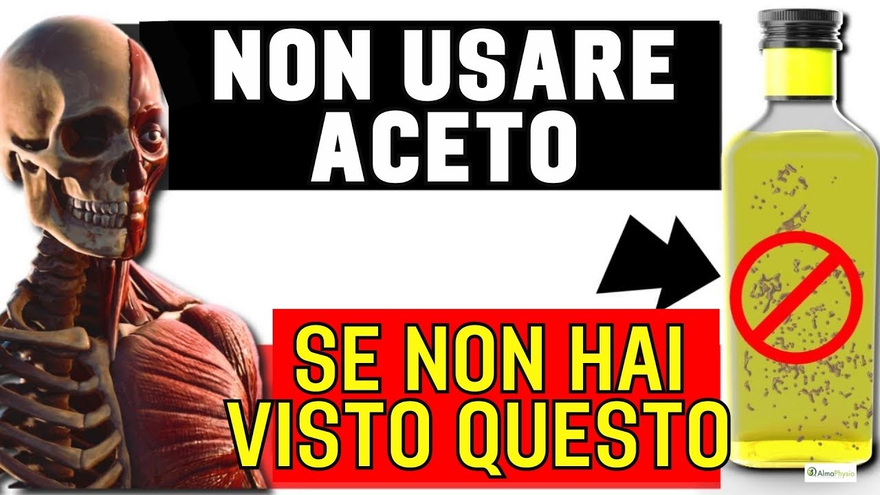 🤯NON FARE questi ERRORI se prendi ACETO DI MELE / CHI NON DEVE BERE ACETO.