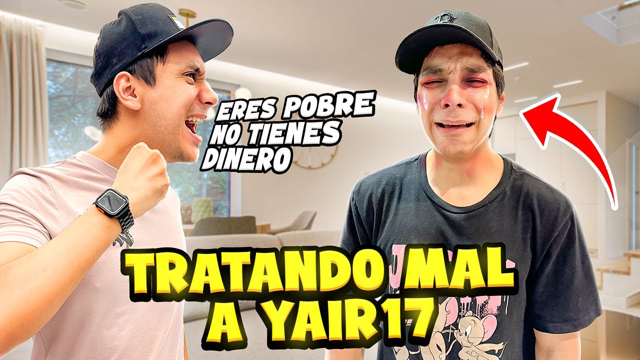 24 HORAS INSULTANDO y TRATANDO MUY MAL a YAIR17... ¡LO HACEMOS LLORAR! / VENGANZA 1