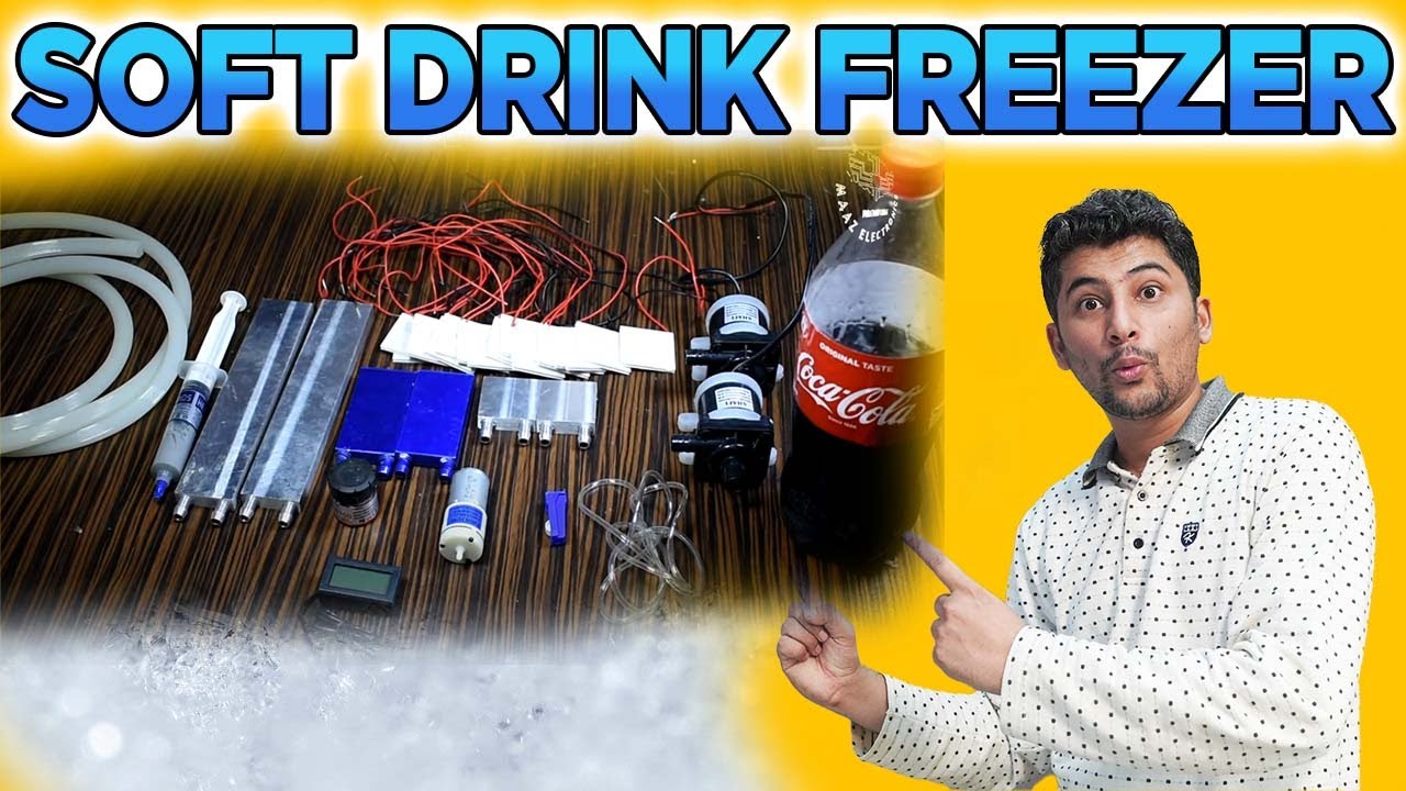 How Make Soft Drinks Cooling Machine | 12V Urdu, Hindi & English CC | DIY |Homemade