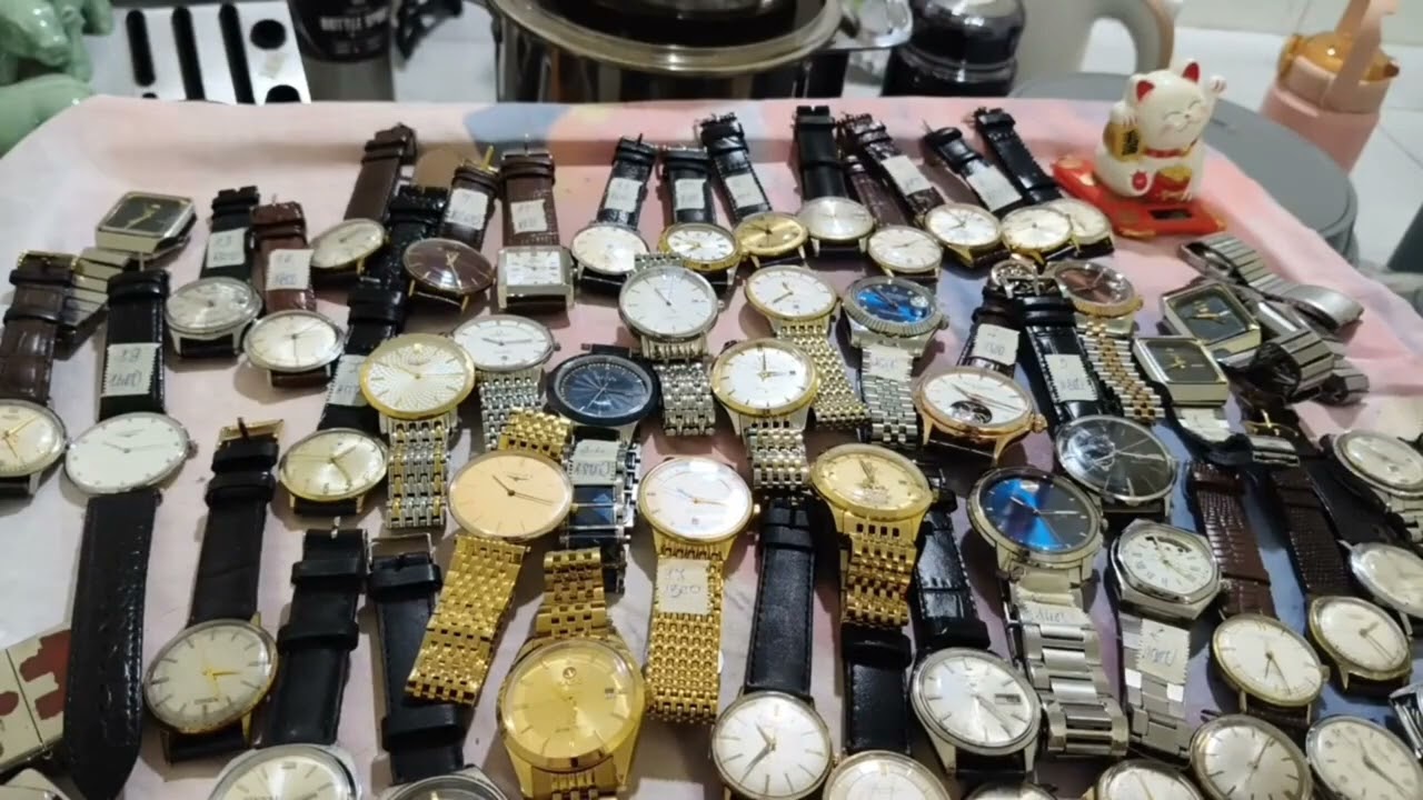 4/3 Đồng hồ cơ cổ Nhật Thụy sĩ bãi sđt 0982247614 & 0867051154