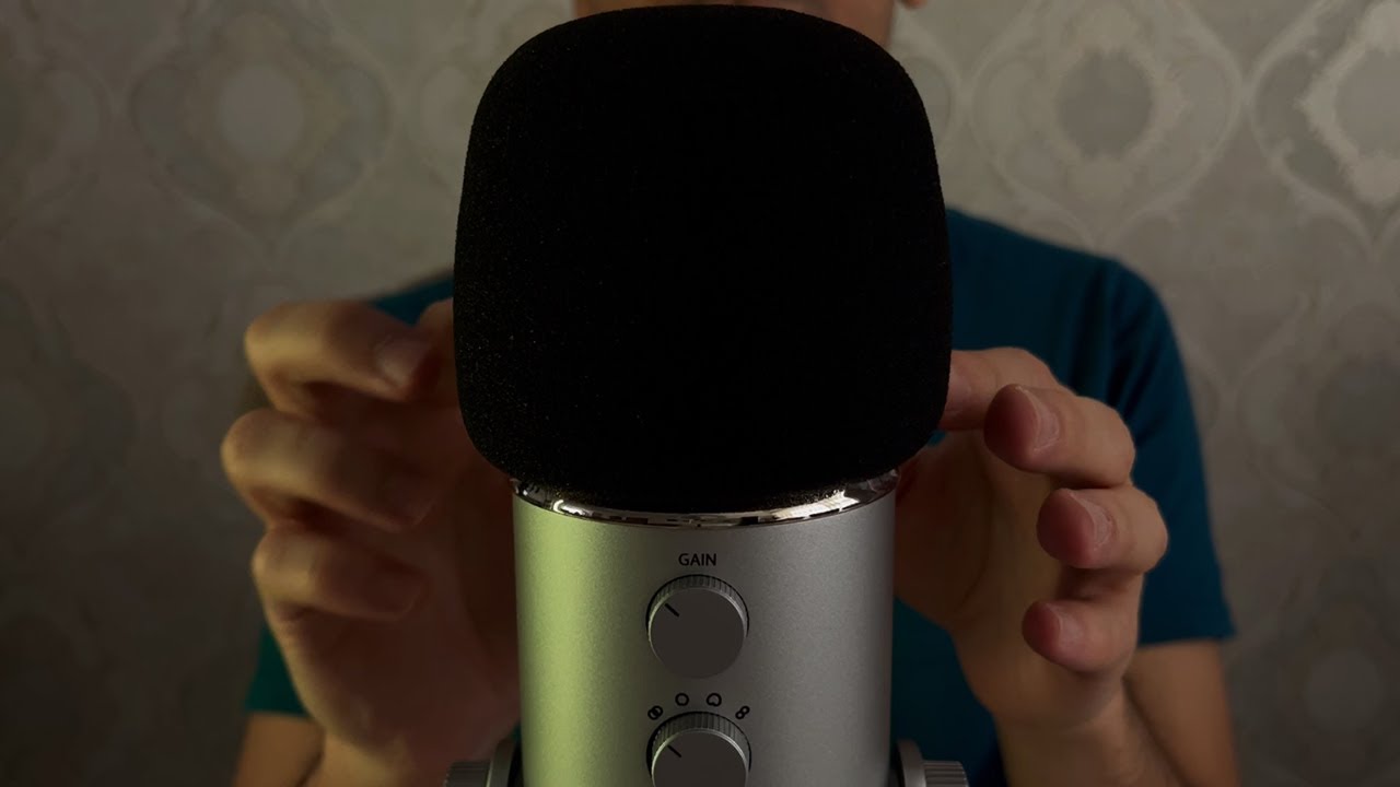 ASMR FAST & AGGRESSIVE MIC scratching, Brain melting, Rubbing, Super Fast, Touching, No Talking 1H😴💤
