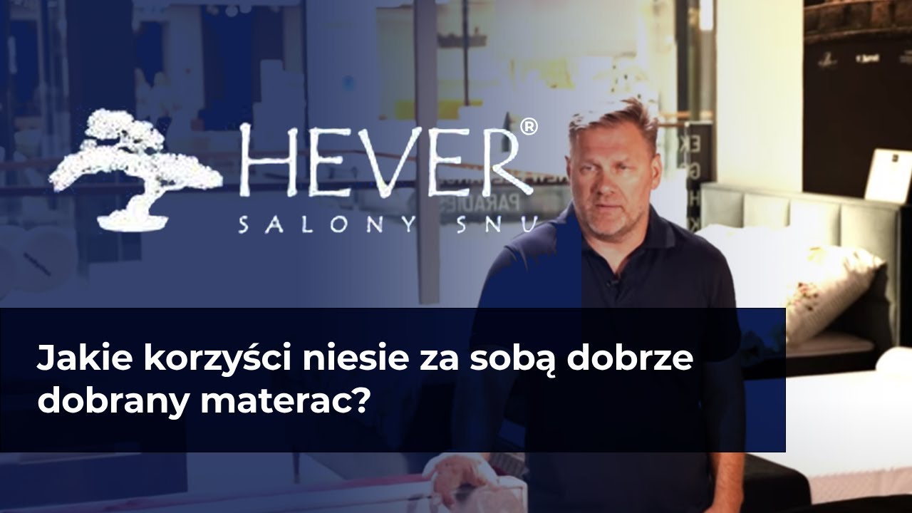 Jakie korzyści niesie za sobą dobrze dobrany materac?