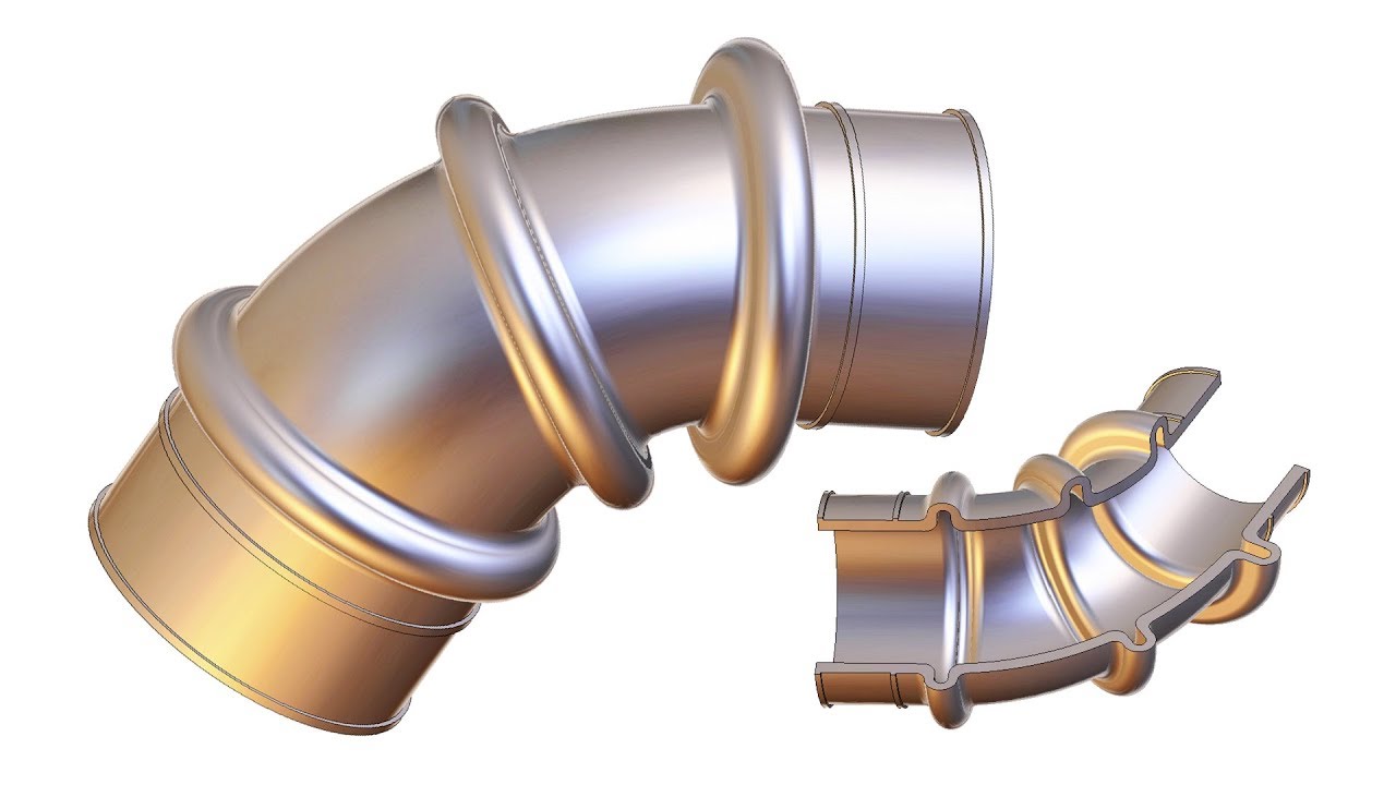 Catia V5 Generative Shape Design | Bendable Pipe