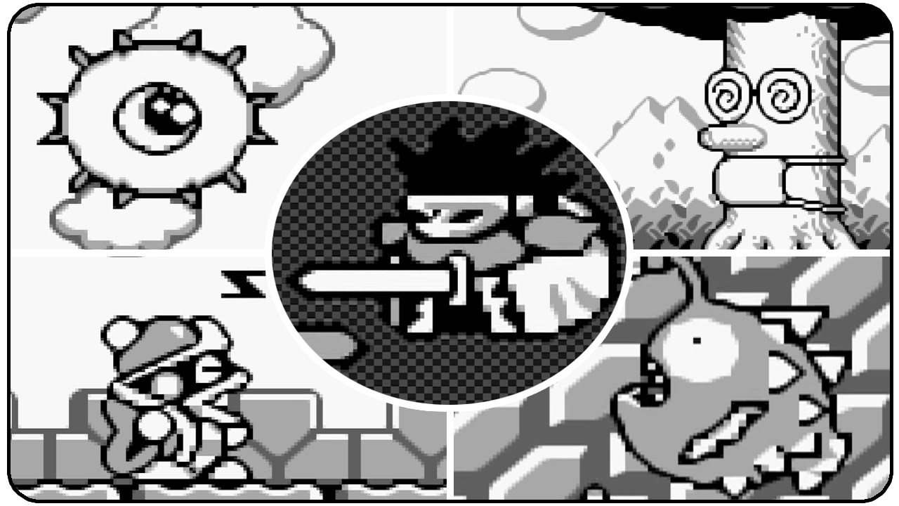 Kirby's Dreamland 2 - All Bosses