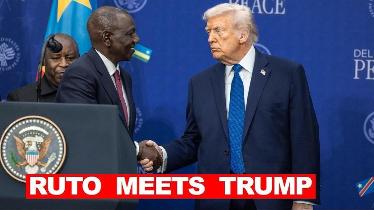 GACHAGUA  IN BIG SHOCK AFTER RUTO MEETS TRUMP IN FRANCE!!