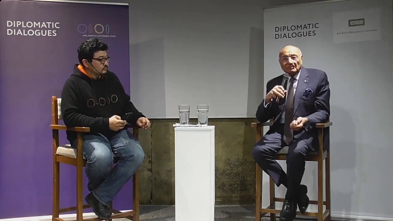 “Diplomatic Dialogues” with Dr. Shamsh Kassim Lakha