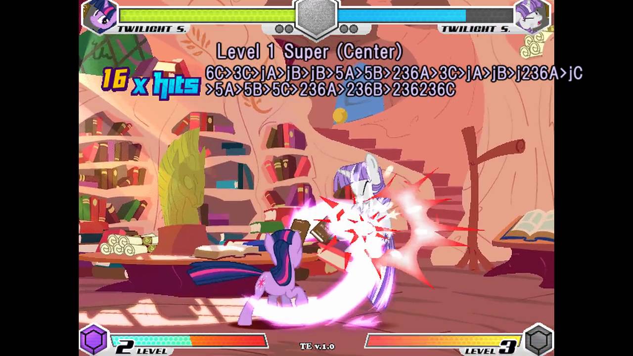 Fighting is Magic: Tribute Edition v1.0 - Twilight Sparkle Combos