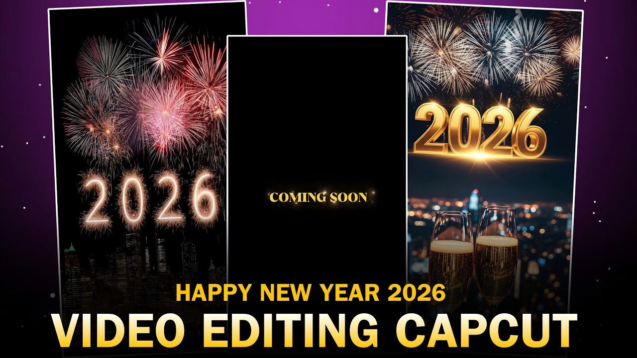 Instagram new year 2026 reels edit | Happy new year 2026 video editing | 2026 new year reels editing