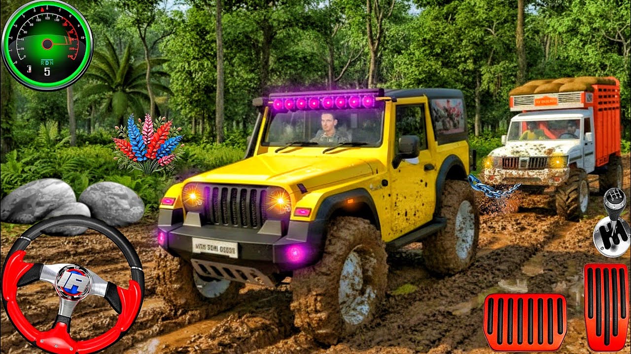 4x4 Offroad Jeep Driving Simulator 3D - Drive SUV 4x4 jeep Offroad Game - Android GamePlay part 16