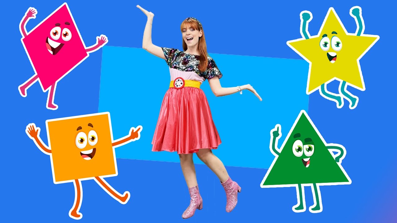 Il Ballo Delle Forme 🌈 Canzoni per Bambini con Mary Rainbow