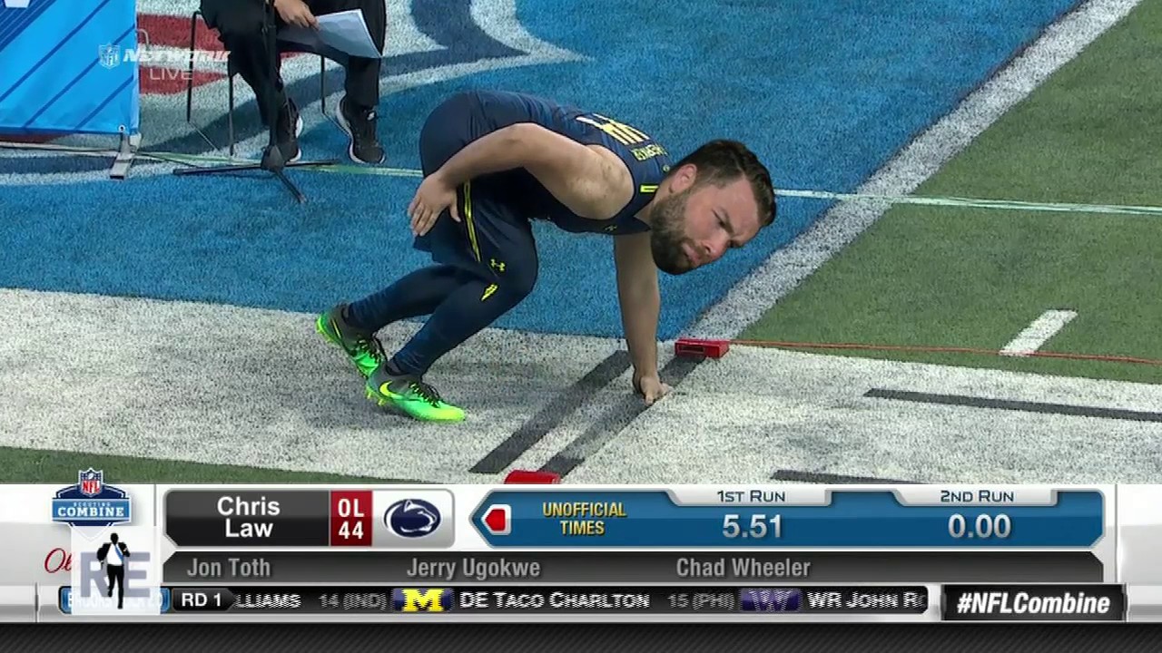 Was Chris Law as NFL Combine Participant? - 3/7/17