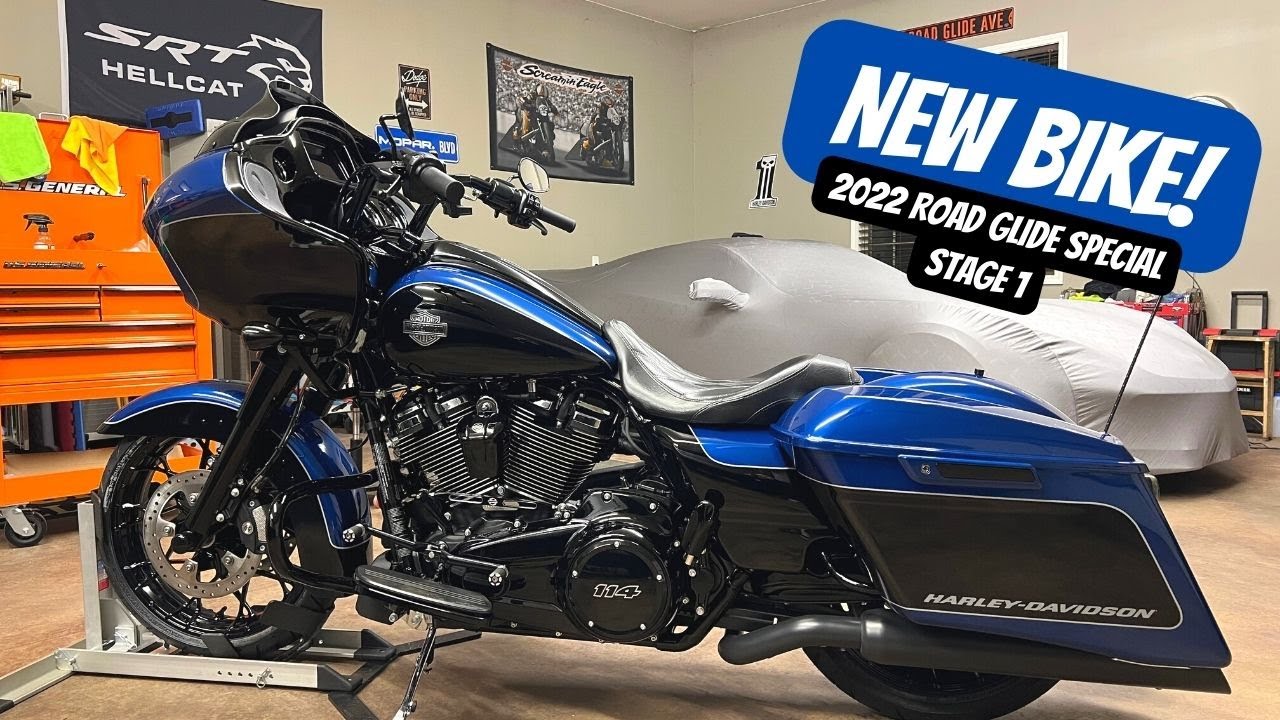 TAKING DELIVERY OF A 2022 HARLEY DAVIDSON ROAD GLIDE SPECIAL! *NEW BIKE ALERT*
