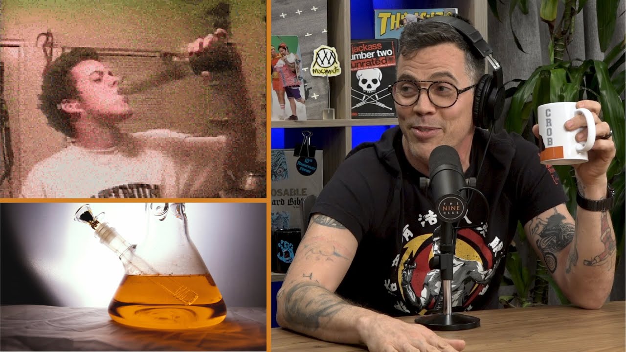 Steve-O Got Sponsored For Drinking Bong Water And Lighting Himself On Fire!