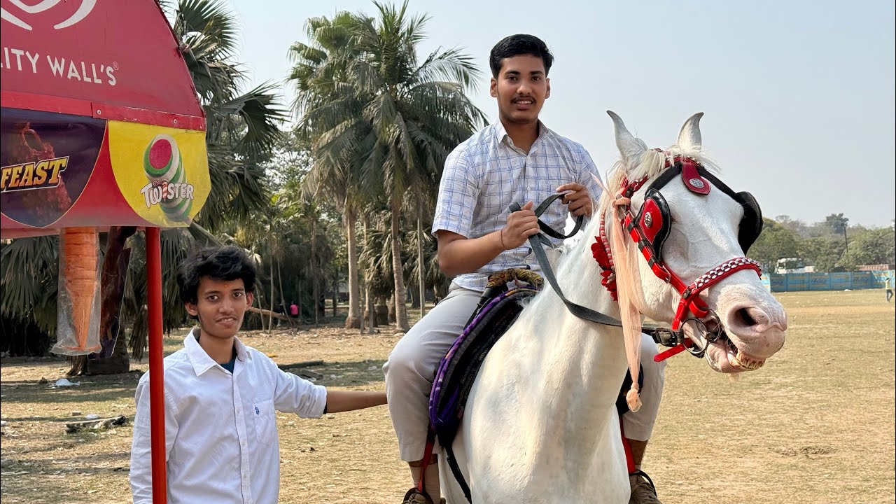 Aaj Royal London horse ka ride karne ka moka mila