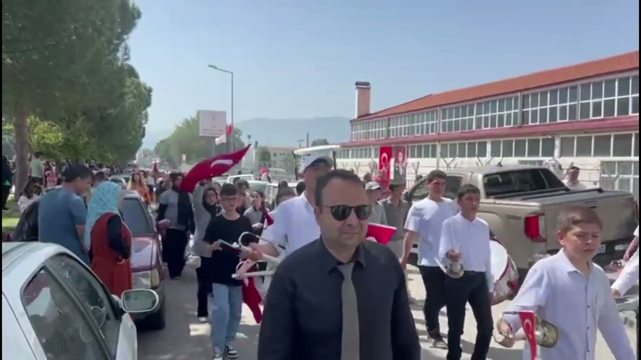 Aydın/Çine İmam Hatip Ortaokulu 23 Nisan programı