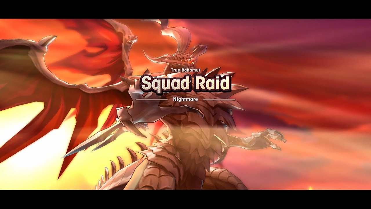 True Bahamut Clash: Nightmare (Raid) - 1440p | Dragalia Lost (JP)