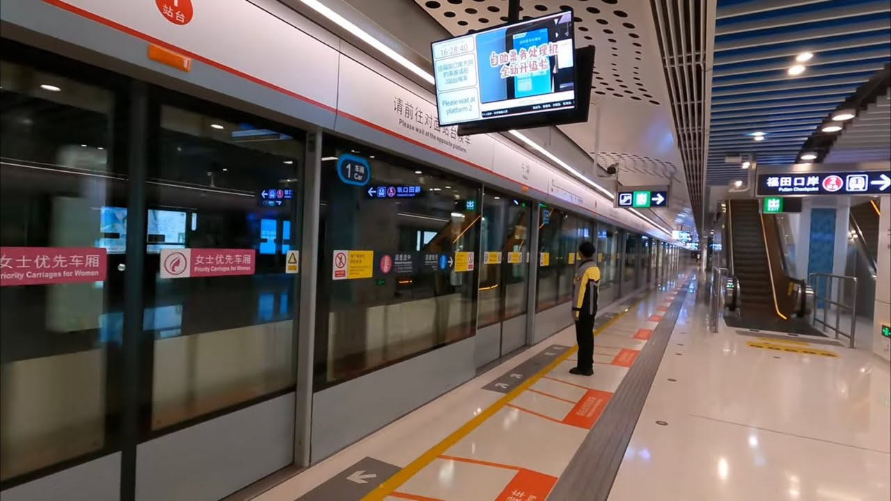 深圳地鐵4號綫南車浦鎮A型電動列車 4121/4126 清湖至牛湖