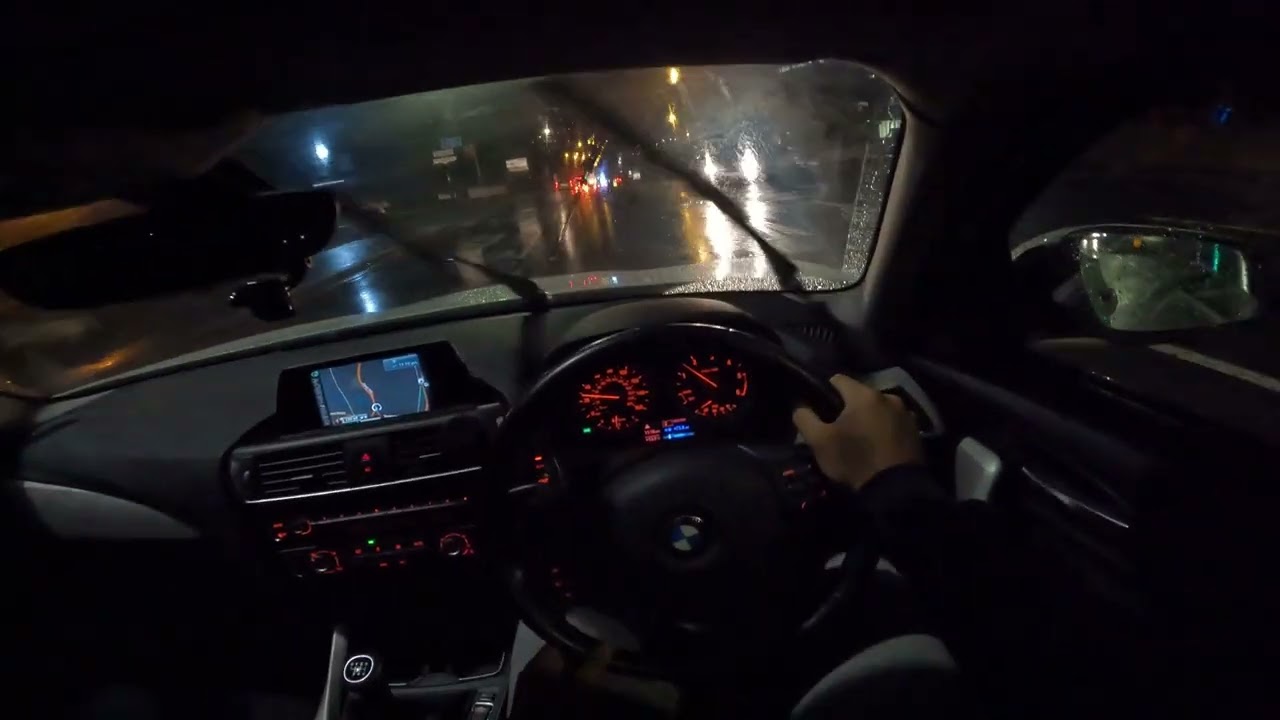 2016 BMW 116D ED Plus F20 4K POV - Night Drive