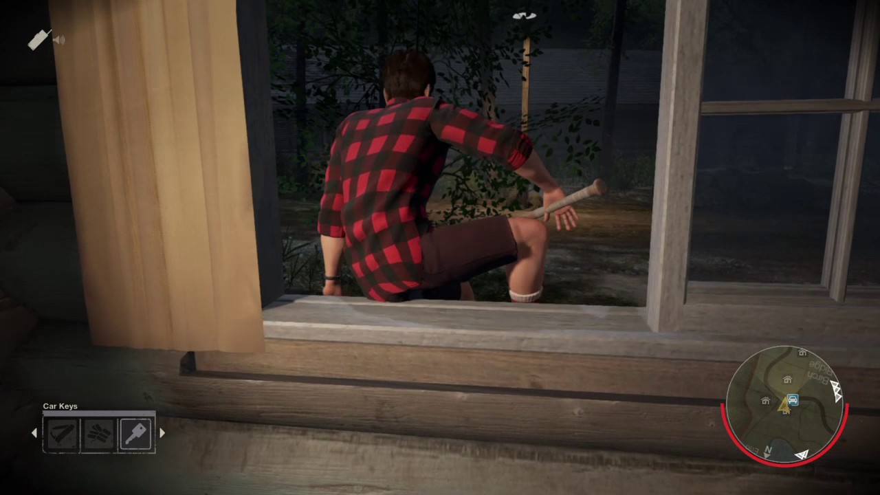 Friday the 13th: The Game. Kenny Ridell gameplay