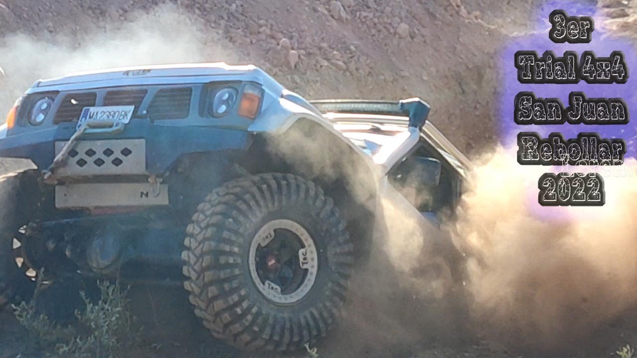 trial 4x4 pedriza san juan del rebollar super offroad nissan jeep  funny video arviza