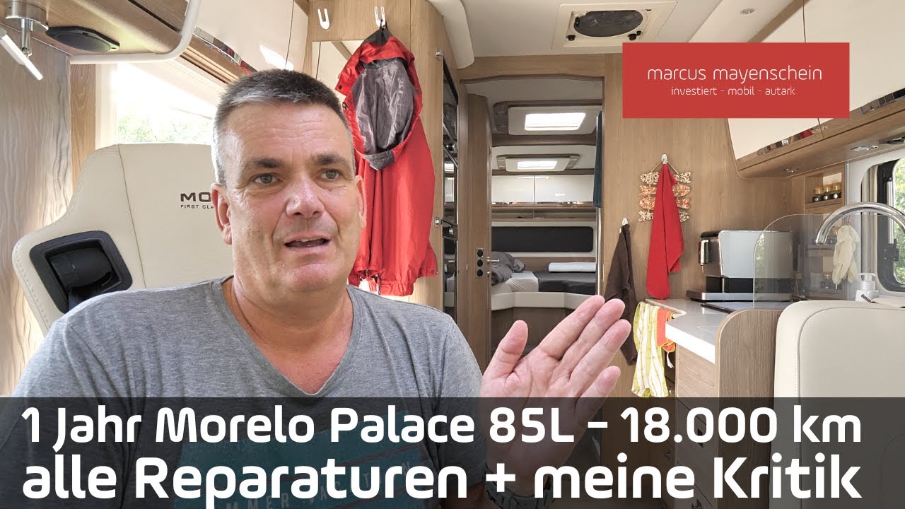 1 Jahr MORELO Palace 85L - meine Kritik nach 18.000 km - alle Reparaturen
