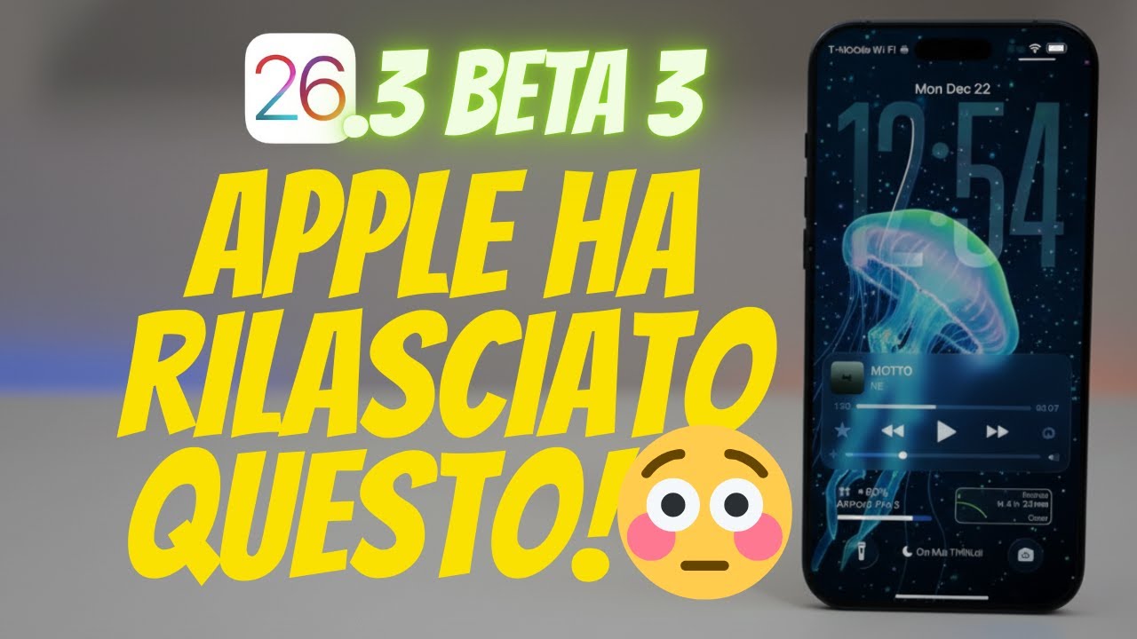 iOS 26.3 Beta 3 RILASCIATO! 🔥 RCS con crittografia, Android, privacy e cosa CAMBIA su iPhone