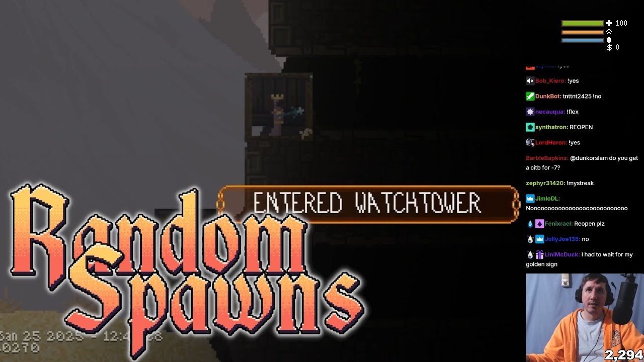 DunkOrSlam plays Noita Random Spawns [01/16/2026]