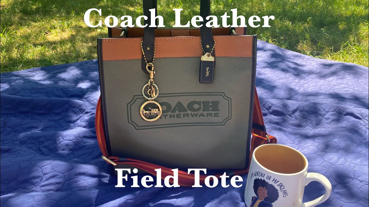 Coach Leather Field Tote 30