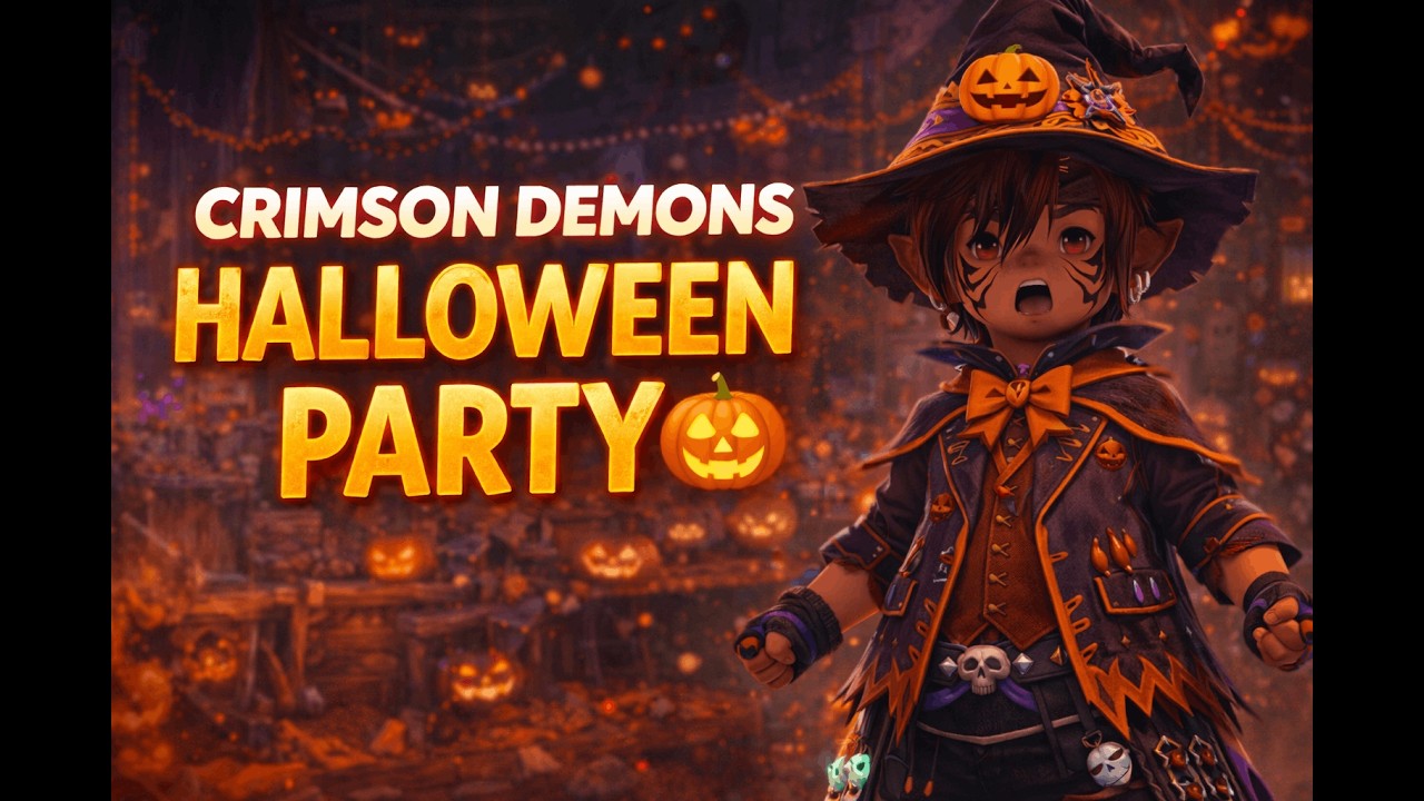 FFXIV FC Halloween Party Set List 🎃