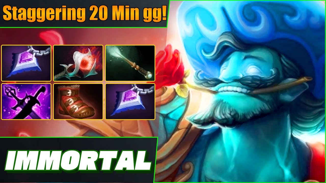 Immortal Storm Spirit Carry 💪 Stunning 20 Min gg! Dota 2 DotaPulse Highlight Gameplay