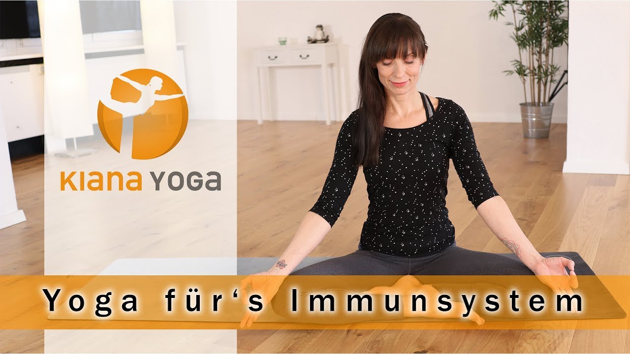 Yoga fürs Immunsystem/Yoga bei Stress, Erkältung&Krankheit/ Yoga Workout sanft/ Abwehrkräfte stärken
