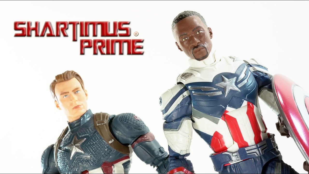 Marvel Legends Captain America MCU 2-Pack 2022 Sam Wilson & Steve Rogers Avengers Figure Review