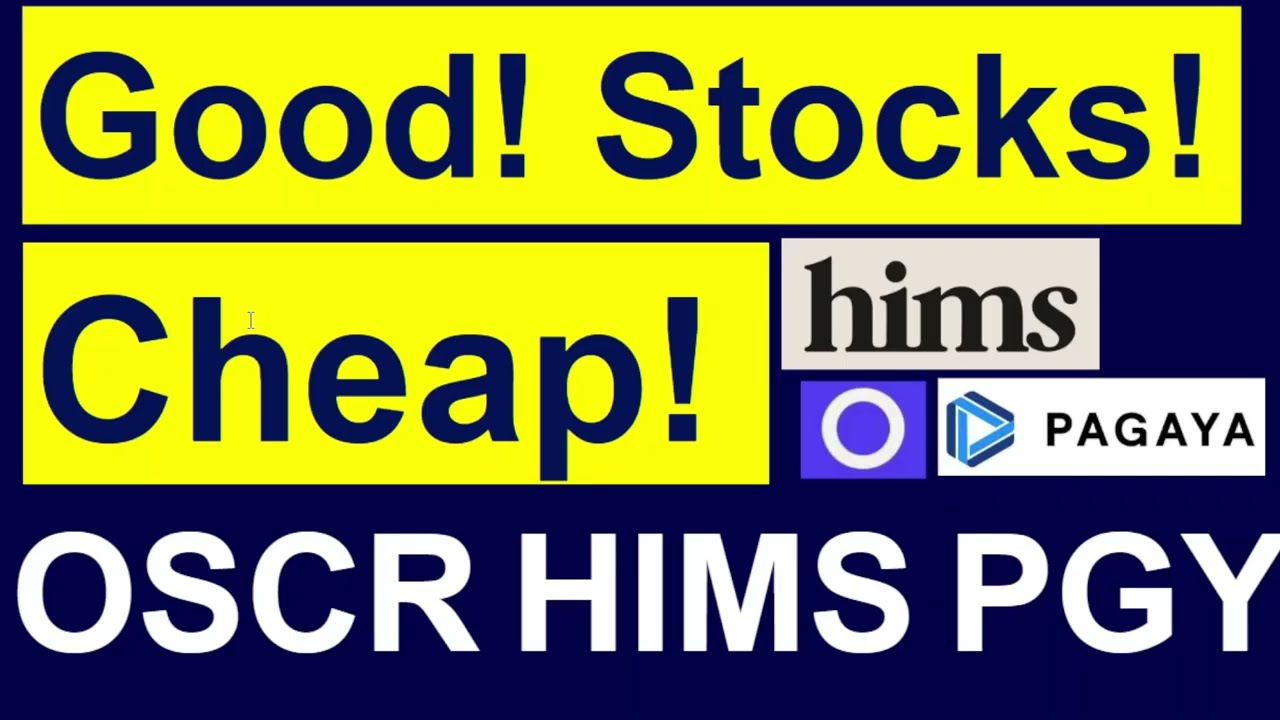 Good Stocks Cheap! Are These Winners? OSCR & PGY Post Q4 + HIMS Crash Resumes... (Now Overdone?)