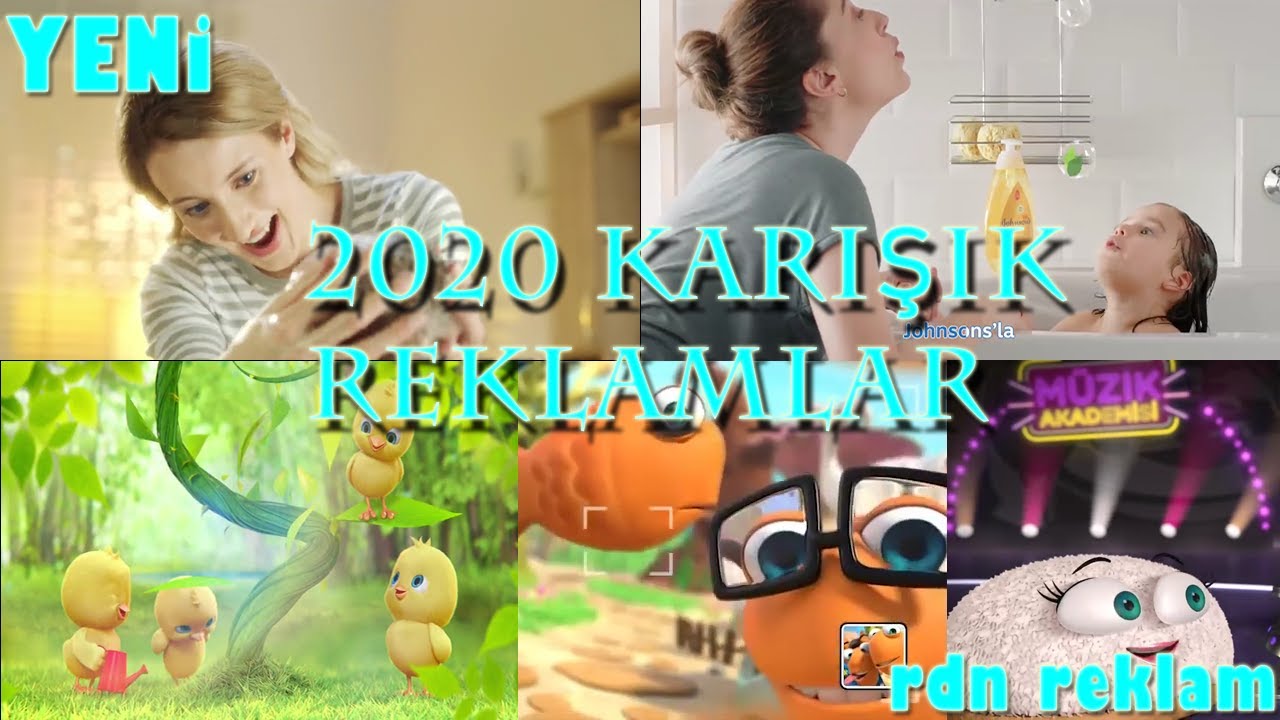 Çocukların Sevdiği Yeni Karışık Reklamlar 2020-2021 - 30 Dakika Kesintisiz Reklamlar İzle